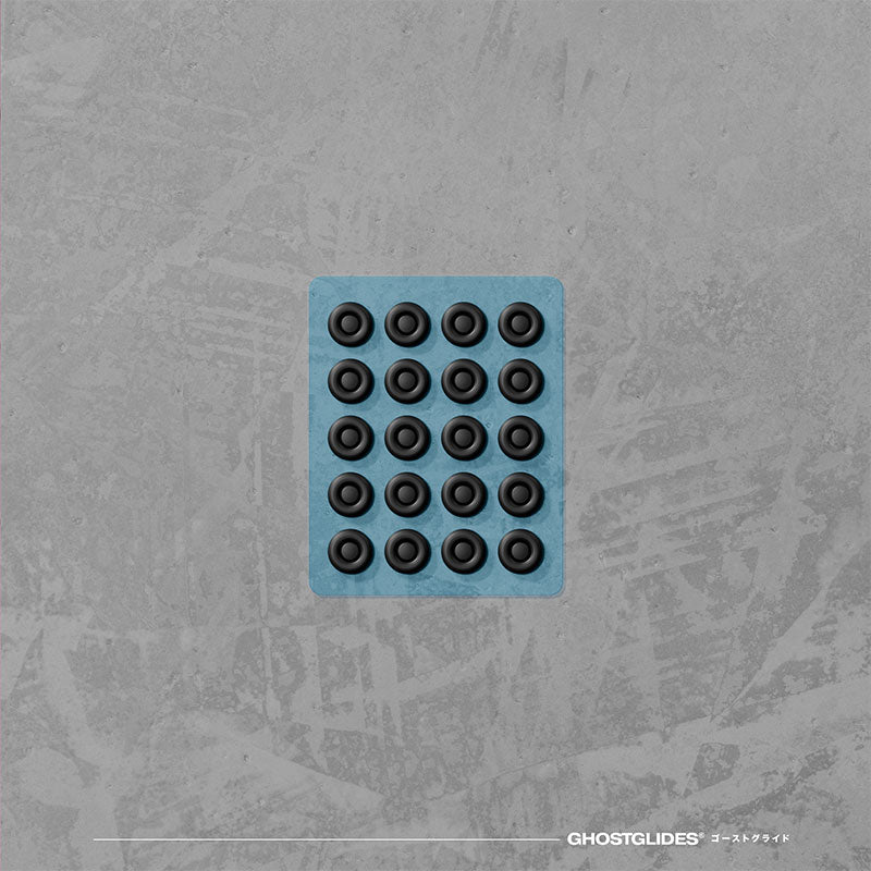 GHOSTGLIDES CYCLONE MINI-DOUGHNUTS 硬化PTFE製マウスソール eSports ゲーミング