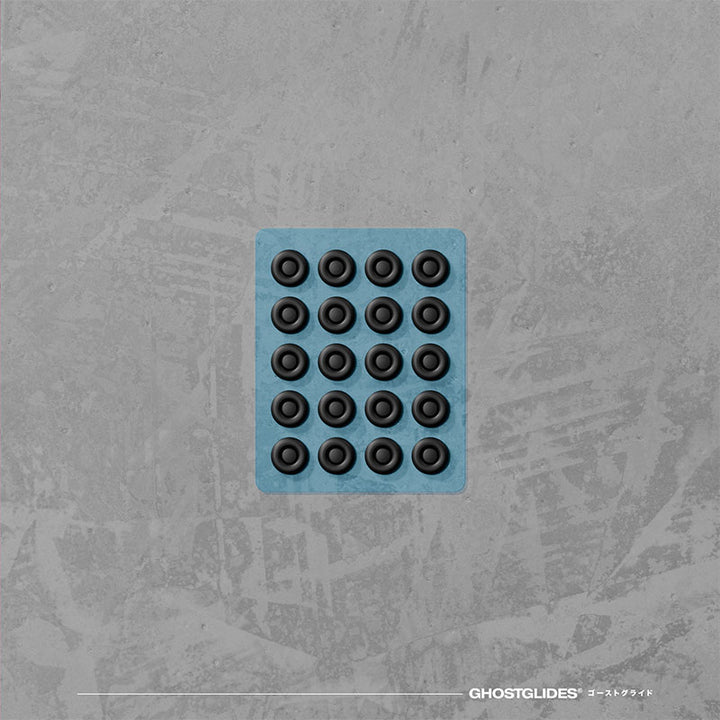 GHOSTGLIDES CYCLONE MINI-DOUGHNUTS 硬化PTFE製マウスソール eSports ゲーミング