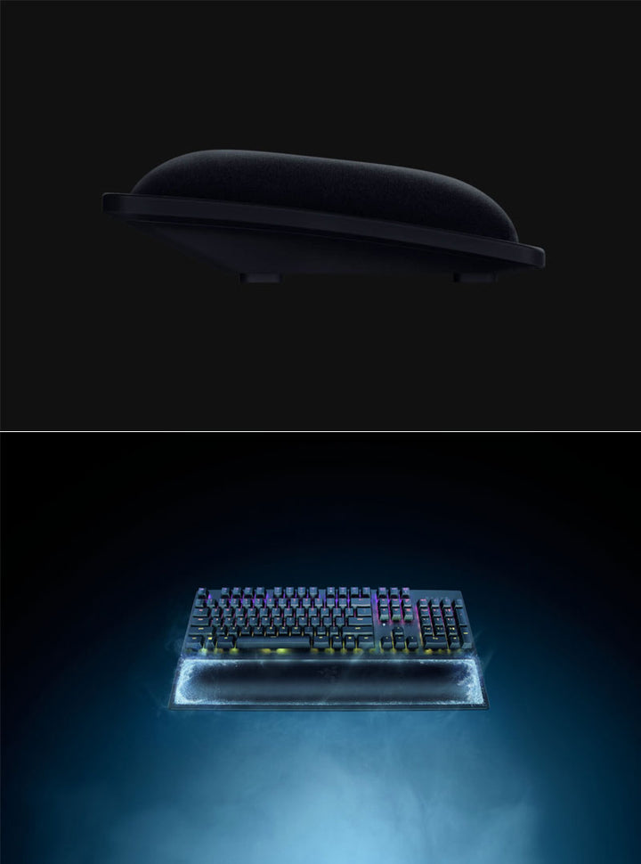 Razer Ergonomic Wrist Rest Pro フルサイズキーボード用 冷却ジェル注入型クッション