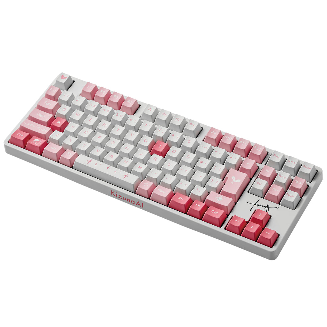 Akko KizunaAI（キズナアイ） 限定コラボデザイン ゲーミングキーボード