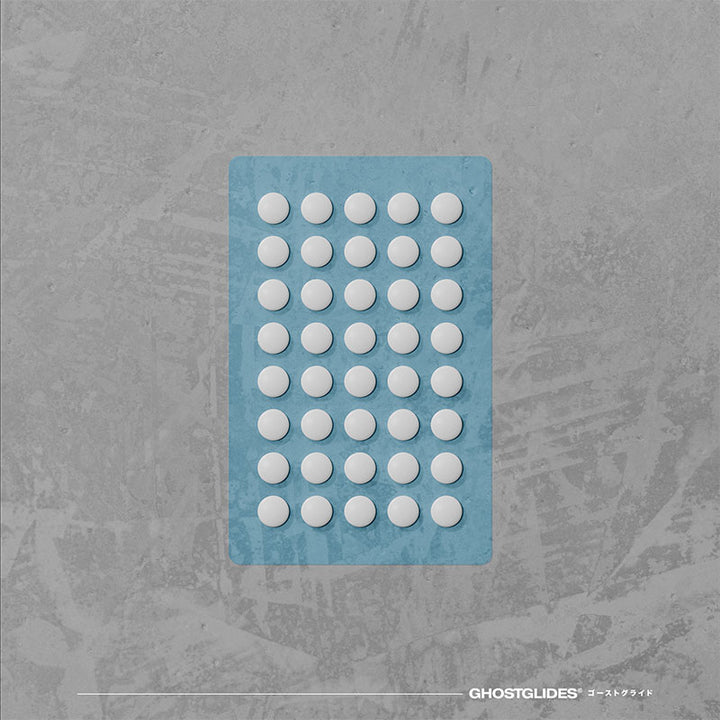 GHOSTGLIDES EDGERUNNER DOTS PTFE製マウスソール eSports ゲーミング