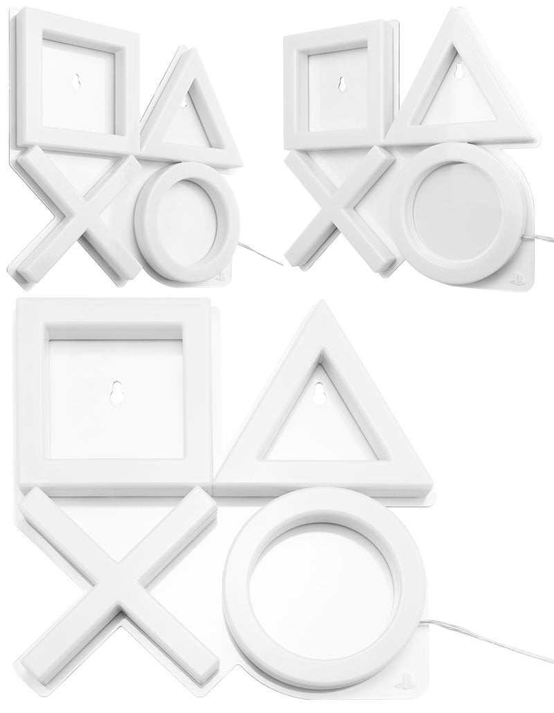 PALADONE Wall Mountable LED Neon Light 壁掛け式LEDライト / PlayStation 公式ライセンス品