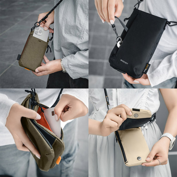 MagEasy PHONE SACOCHE with STRAP スマートフォン サコッシュ +