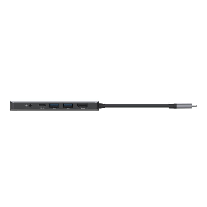BELKIN Connect USB-C 7-in-1 マルチポートハブ PD対応 100W 4K HDMI / 3.5mm / SD / MicroSD / USB-A x2 / USB-C