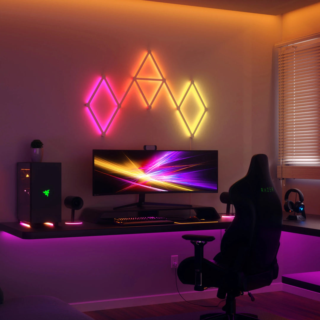 タ*キ様 nanoleaf lines 9本 スターターセット Nanoleaf Lines 60° スターターパック 9本入り スマート照明