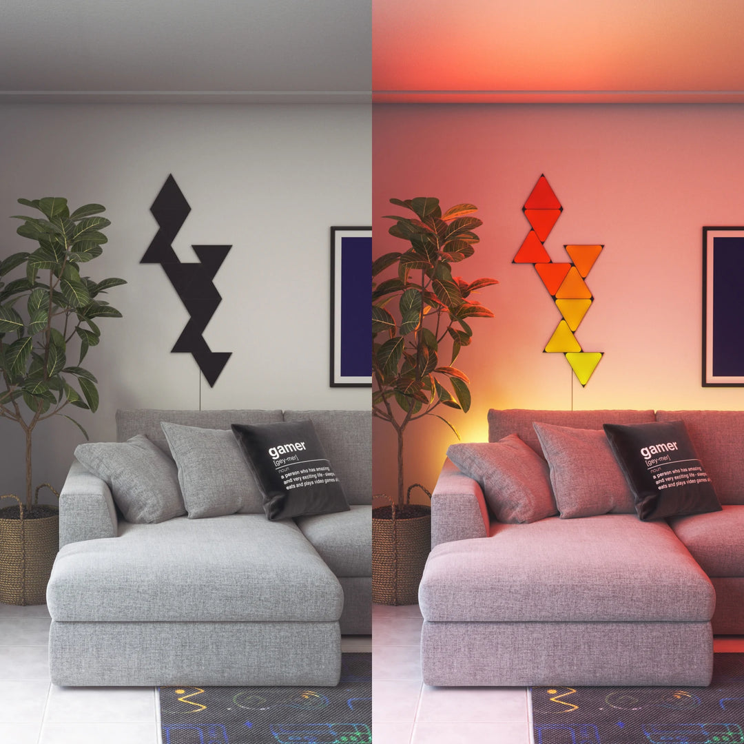 Nanoleaf(ナノリーフ) シェイプス トライアングル 9枚入り Nanoleaf(ナノリーフ) シェイプス トライアングル 9枚入り