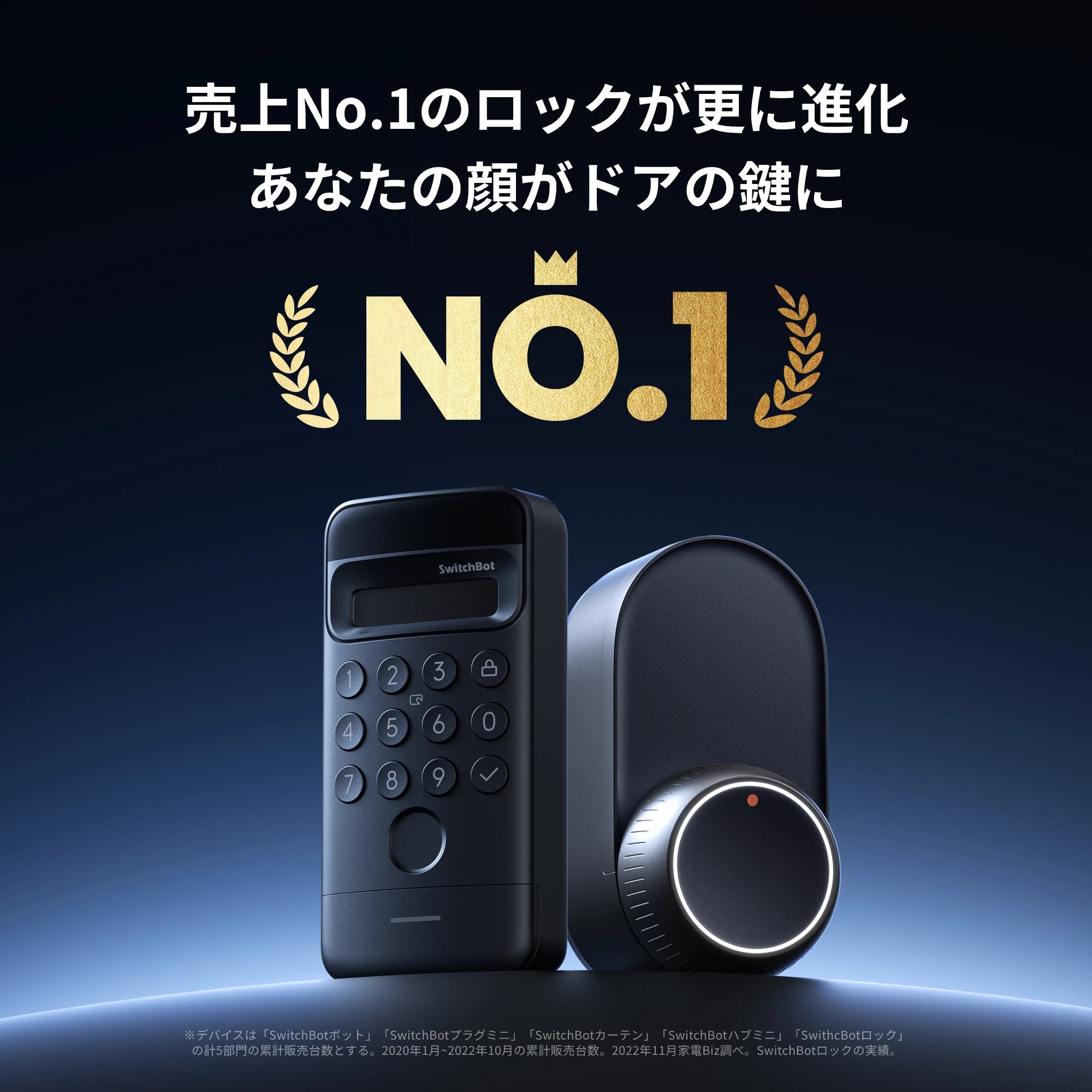 SwitchBot ドアロックUltra 顔認証セット | 指紋認証セット