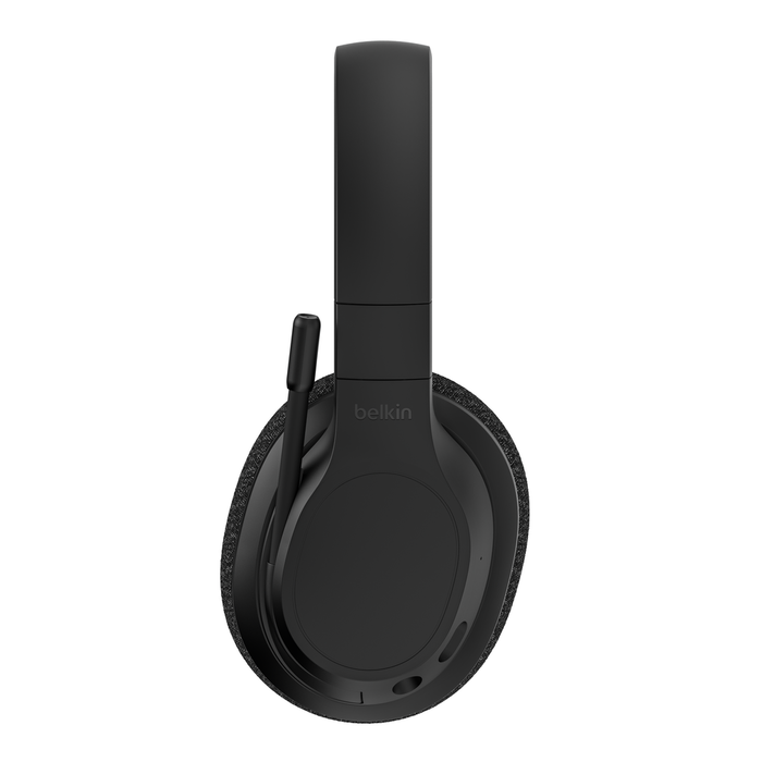 BELKIN SoundForm Adapt ワイヤレスオーバーイヤーヘッドセットマルチポイント対応 65時間連続再生 Bluetooth 5.2 AUD005btBLK