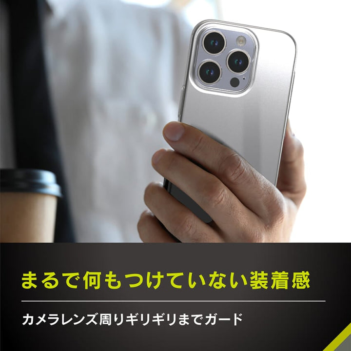 Simplism iPhone 16 シリーズ AIR-REAL INVISIBLE 超精密設計 極薄軽量ケース クリア