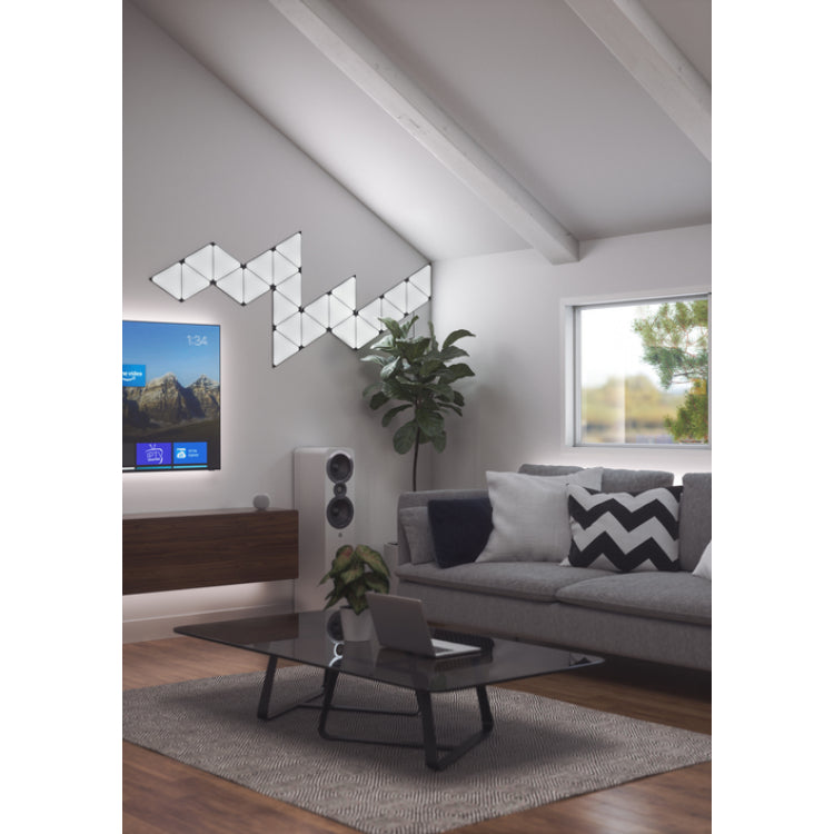 Nanoleaf Shapes ブラックトライアングル スターターパック 9枚