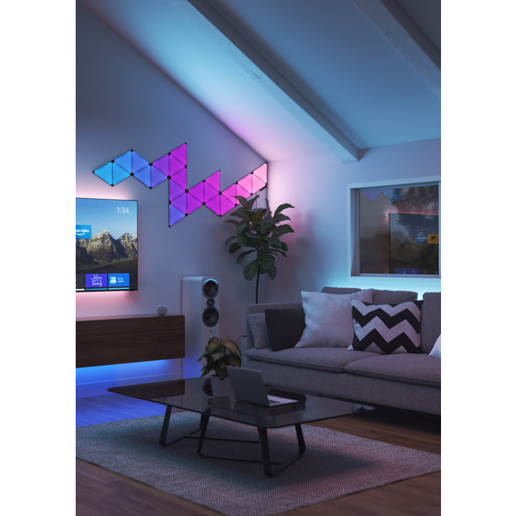 Nanoleaf Shapes ブラックトライアングル スターターパック 9枚