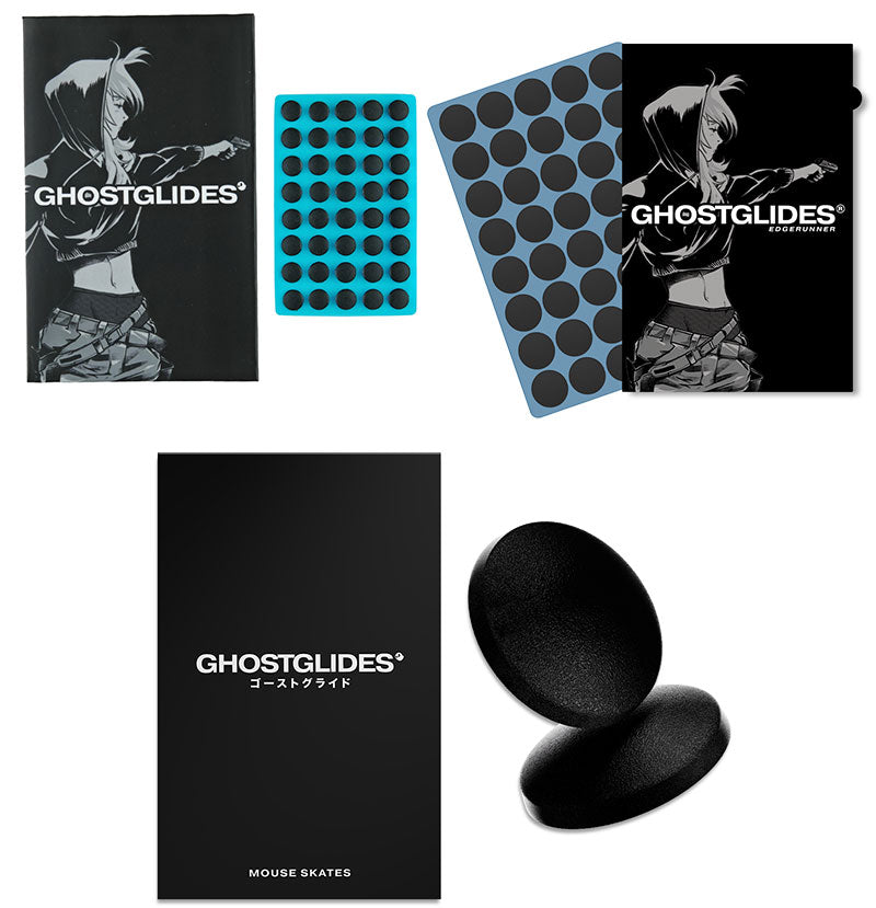 GHOSTGLIDES VORTEX DOTS UHMW製マウスソール eSports ゲーミング