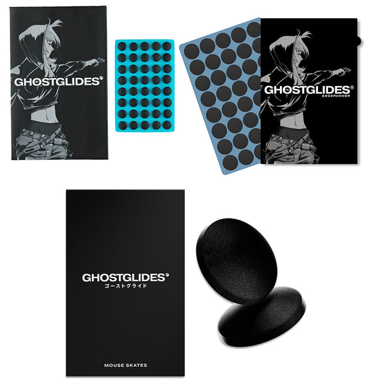 GHOSTGLIDES VORTEX DOTS UHMW製マウスソール eSports ゲーミング