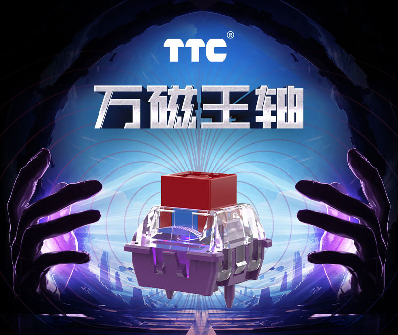 TTC King of Magnetic Switch 押下圧35g リニア 2ピン TTC King of Magnetic Switch 押下圧35g リニア 2ピン