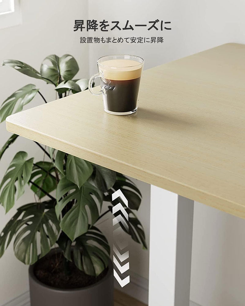 ErGear 電動昇降式 スタンディングデスク 幅120 x 奥行き60 x 高