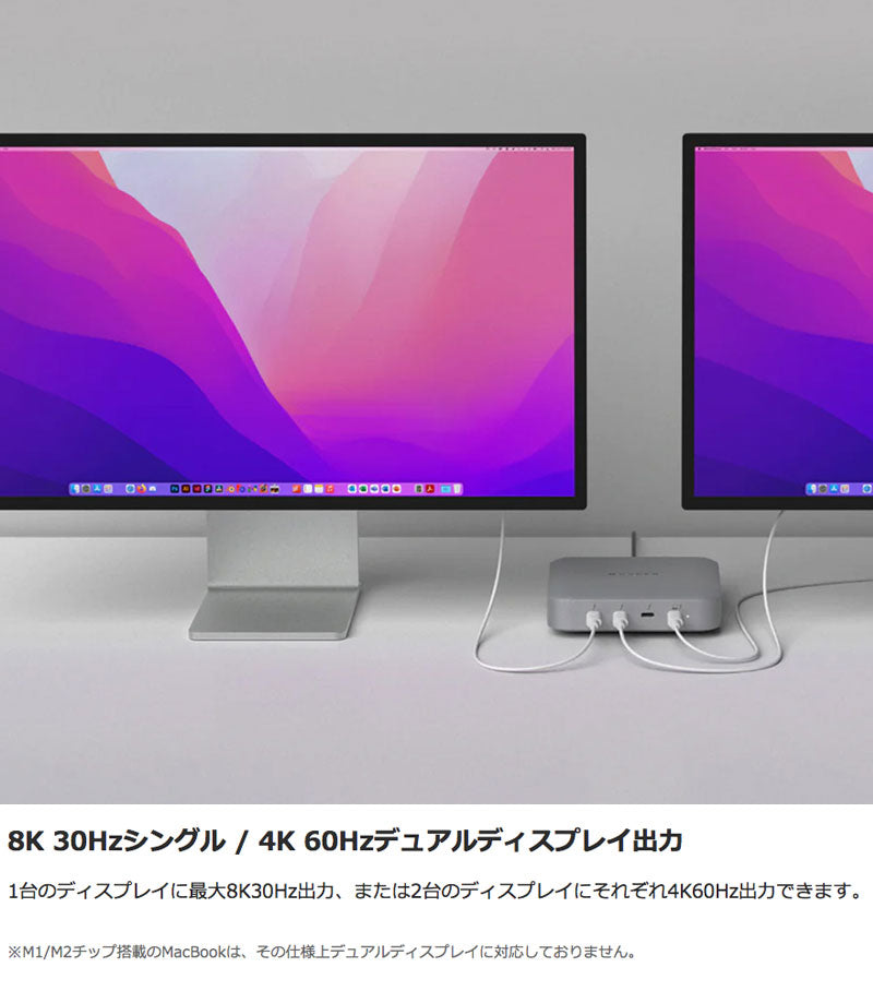 HYPER++ HyperDrive Thunderbolt 4 GaN 電源一体型パワーハブ PD対応