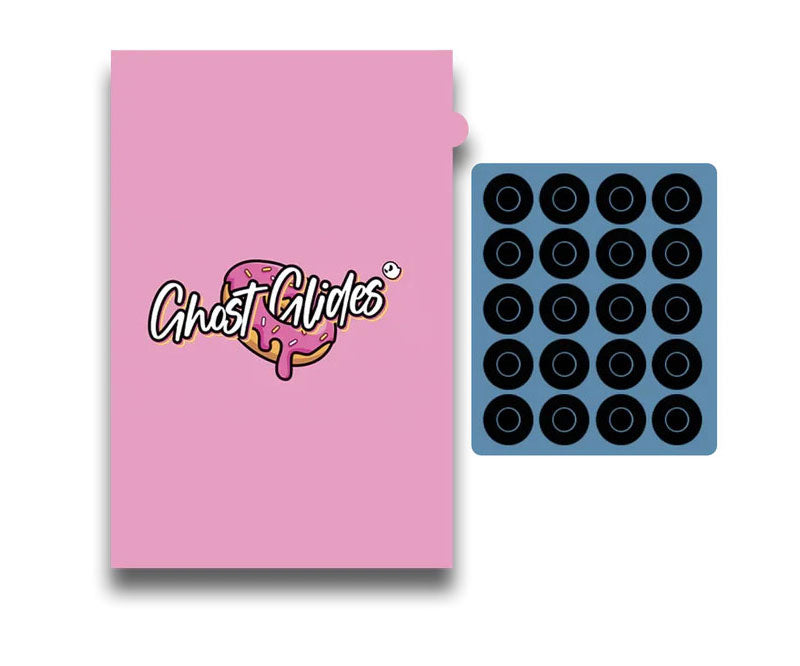 GHOSTGLIDES CYCLONE MINI-DOUGHNUTS 硬化PTFE製マウスソール eSports ゲーミング