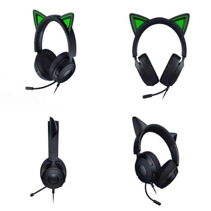 Razer Kraken Kitty V3 X ゲーミング用 有線 ネコミミヘッドセット