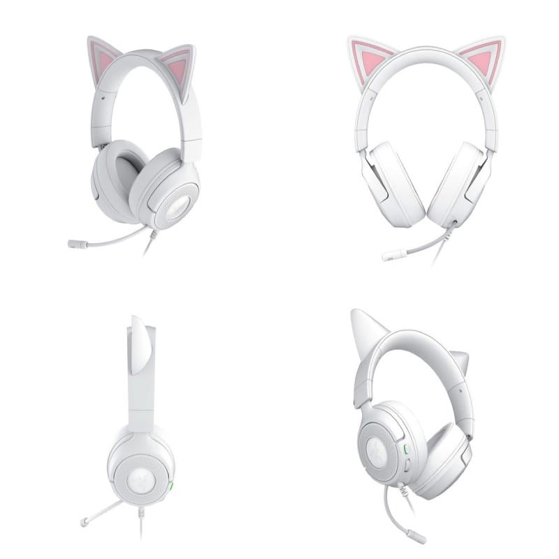 Razer Kraken Kitty V3 X ゲーミング用 有線 ネコミミヘッドセット
