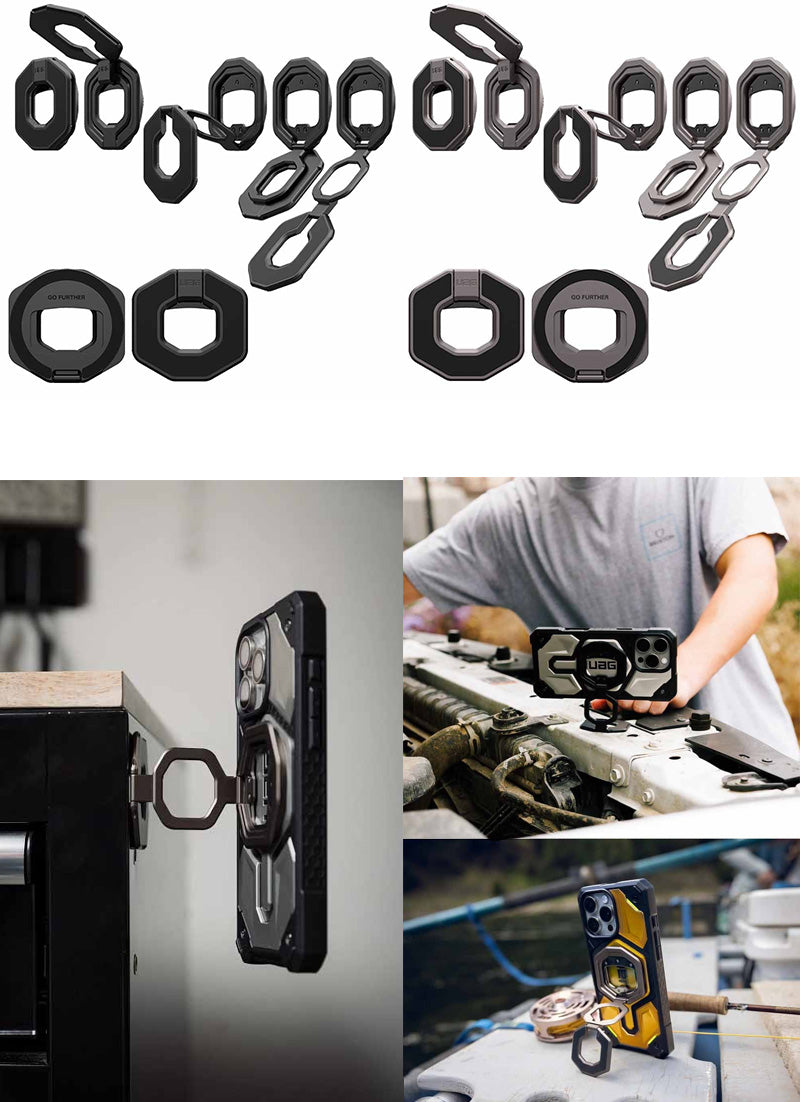 UAG MONARCH Mag2 Dual Magnetic Ring Stand MagSafe対応