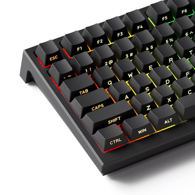 Akko TAC75 HE 75%英語配列 0.005mmラピッドトリガー対応 Astrolink 磁気スイッチ ホットスワップ テンキーレス サイドプリント ダブルショットPBT 8000Hz ポーリングレート 16000Hz スキャンレート SnapKey (SOCD)対応 ARGB対応 高コスパ ゲーミングキーボード