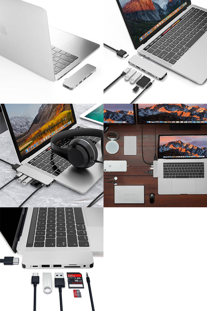 HYPER++ HyperDrive SOLO 7-in-1 USB-C Hub PD対応