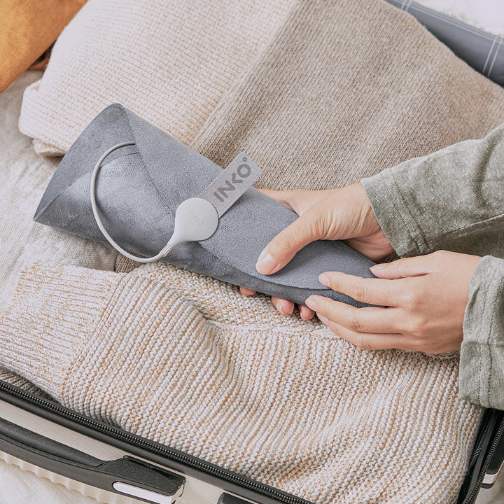 INKO USB Heating Pad Suede 薄型 USBヒーター プレミアム人工スエード仕様 インクで温める スリムヒーター あたたかグッズ インコ ヒーター