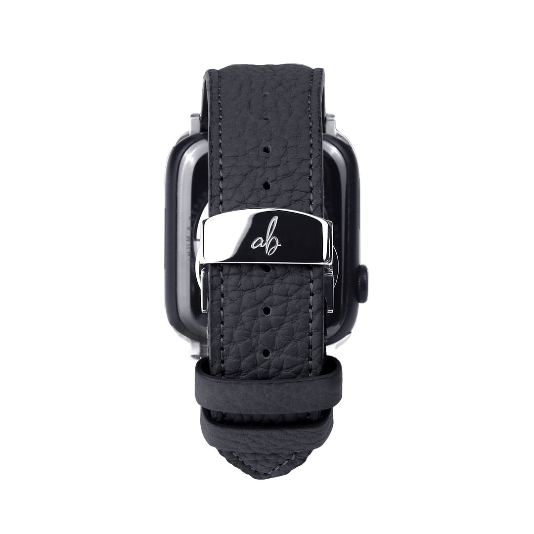 ABBI SIGNATURE Apple Watch 本革 交換ベルト シュランケンカーフバンド 日本製 for 49/46/45/44mm (Ultra2/1,Series10-1,SE)