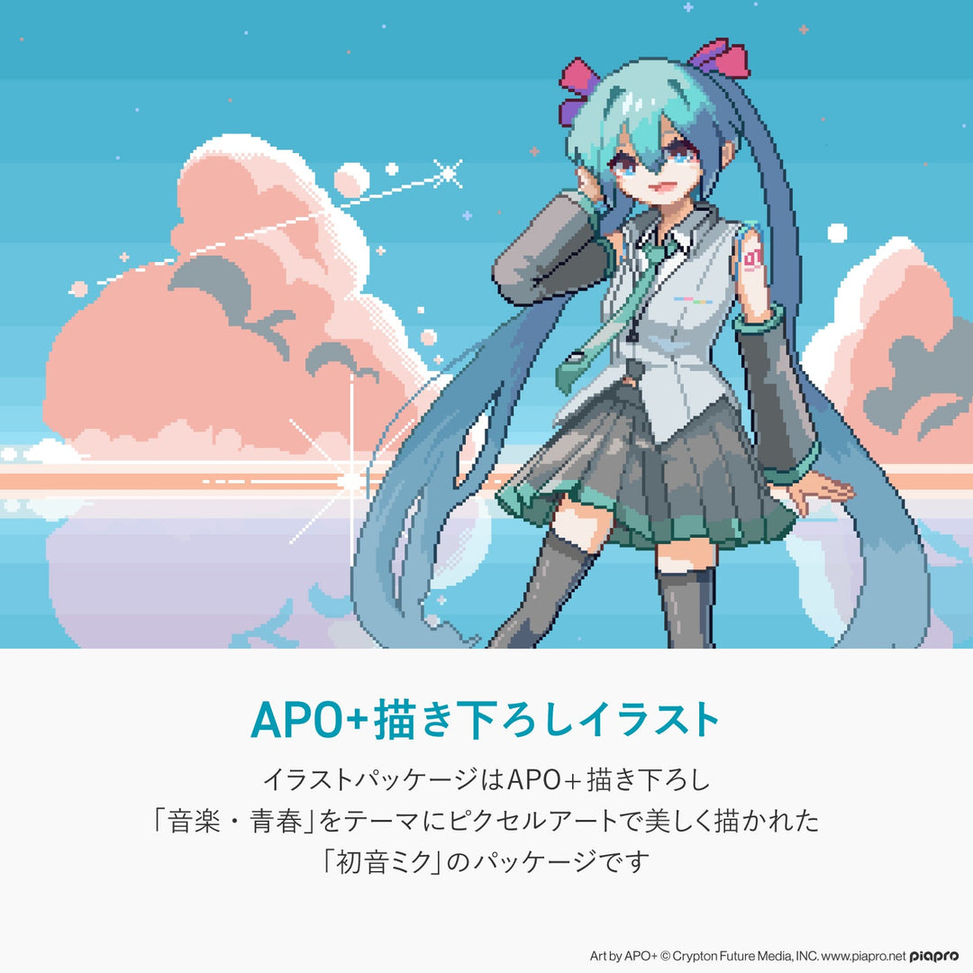 Team GRAPHT THE STANDARD  有線イヤホン 初音ミク Edition 1.2m ゲーミングイヤホン