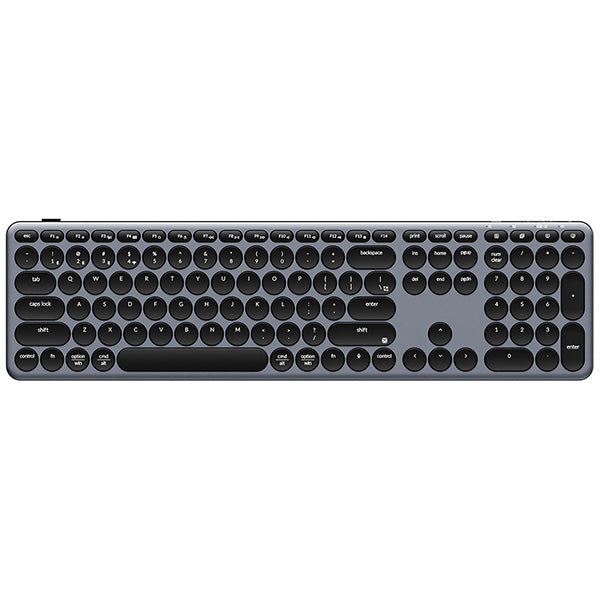 Keychron B5 Pro Mac英語配列 有線 / Bluetooth 5.2 / 2.4GHz ワイヤレス 両対応 フルサイズ シザースイッチ ウルトラスリム ワイヤレスキーボード