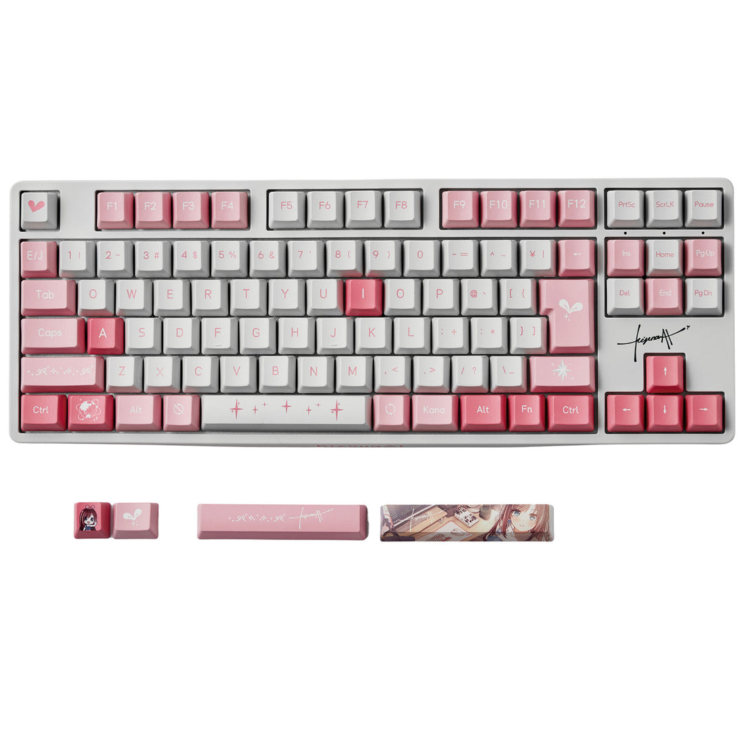 Akko KizunaAI（キズナアイ） 限定コラボデザイン ゲーミングキーボード