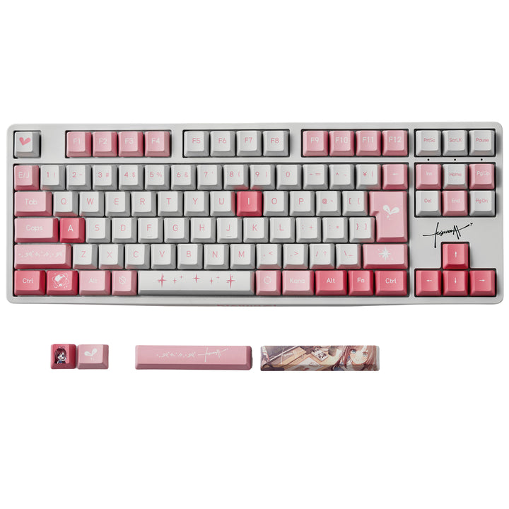 Akko KizunaAI（キズナアイ） 限定コラボデザイン ゲーミングキーボード