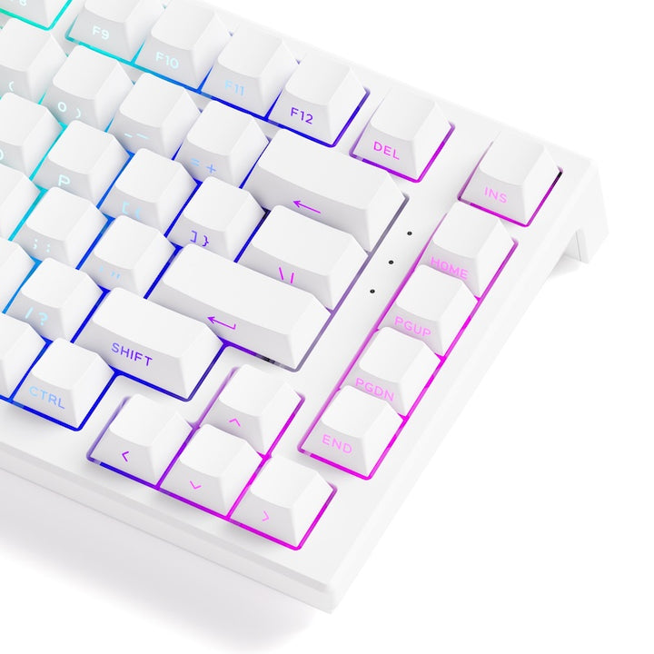 Akko TAC75 HE 75%英語配列 0.005mmラピッドトリガー対応 Astrolink 磁気スイッチ ホットスワップ テンキーレス サイドプリント ダブルショットPBT 8000Hz ポーリングレート 16000Hz スキャンレート SnapKey (SOCD)対応 ARGB対応 高コスパ ゲーミングキーボード