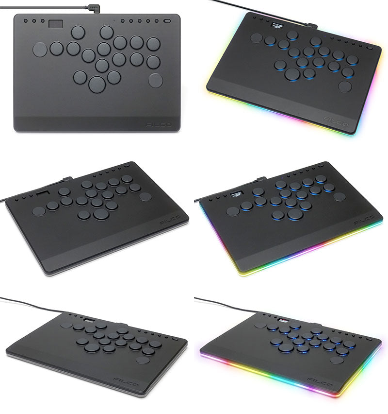 FILCO GRANPRO ITADAKI Gateron Low Profile 3.0 赤軸搭載 レバーレスアーケードコントローラー