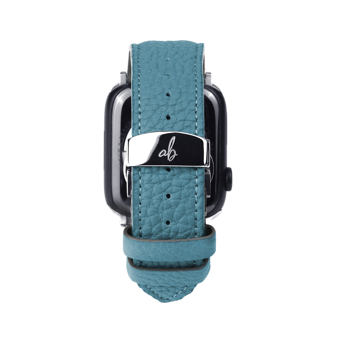 ABBI SIGNATURE Apple Watch 本革 交換ベルト シュランケンカーフバンド 日本製 for 49/46/45/44mm (Ultra2/1,Series10-1,SE)