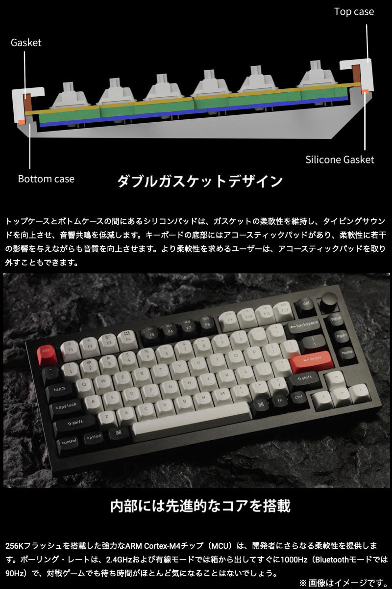 （新品未開封）Keychron Q1 HE ワイヤレスキーボード　日本語配列 Keychron Q1 HE マグネットスイッチ搭載 QMK ワイヤレス カスタム