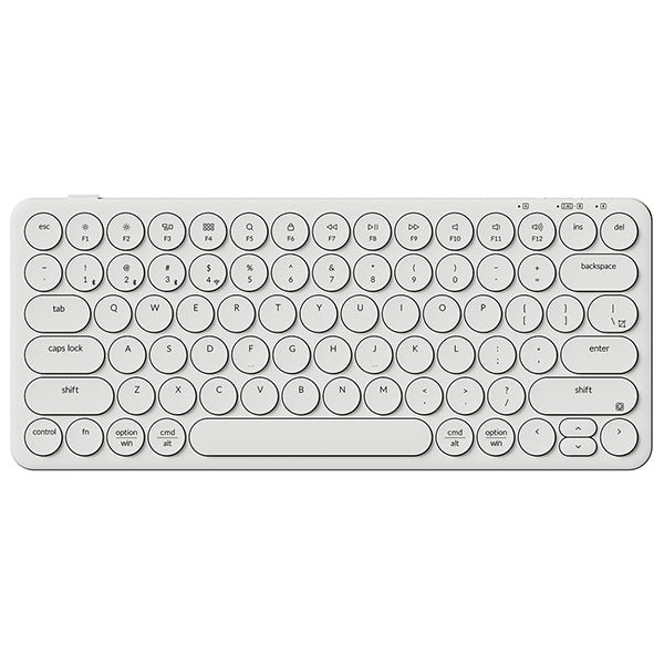 Keychron B3 Pro Mac英語配列 有線 / Bluetooth 5.2 / 2.4GHz ワイヤレス 両対応 テンキーレス シザースイッチ ウルトラスリム ワイヤレスキーボード