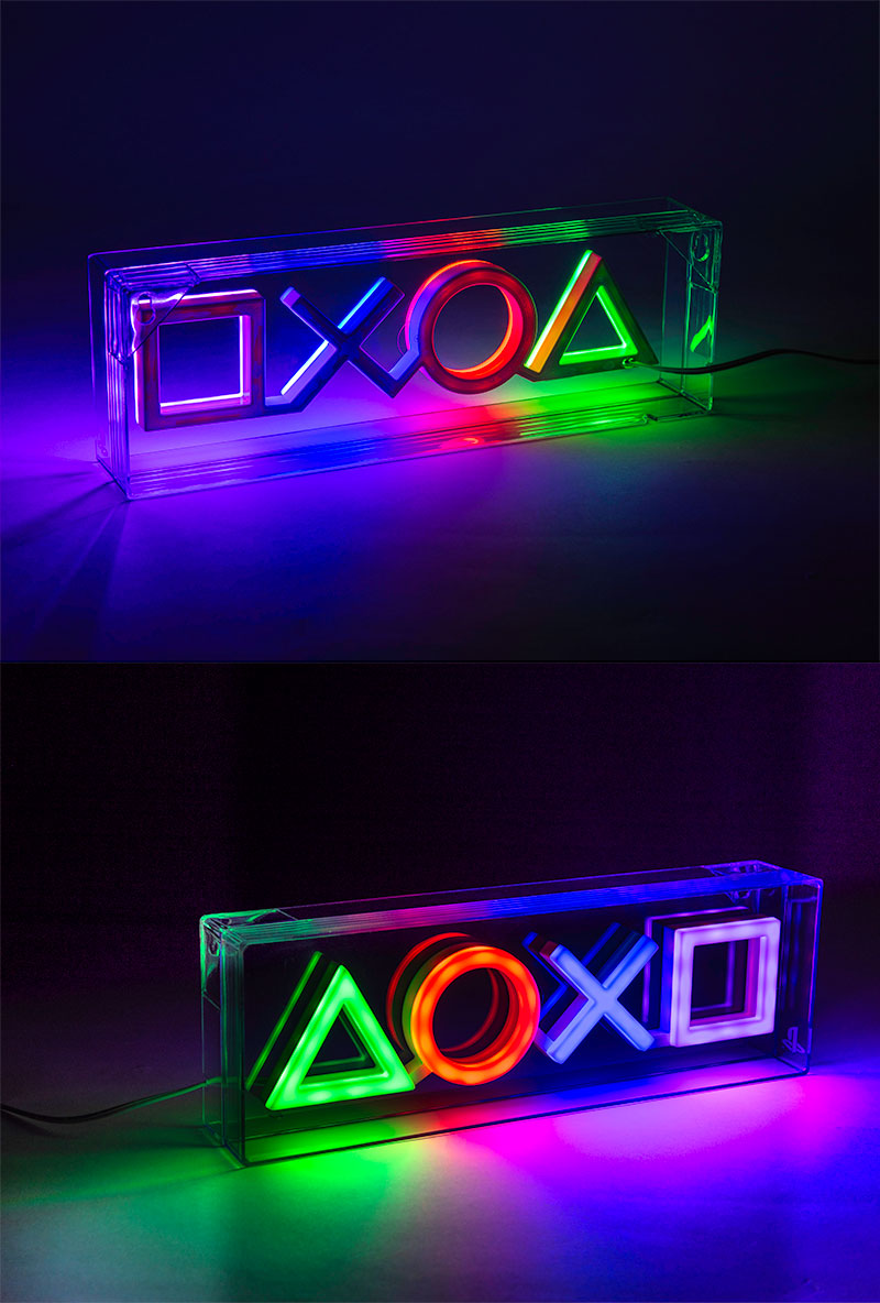 PALADONE LED Neon Light LEDライト / PlayStation 公式ライセンス品