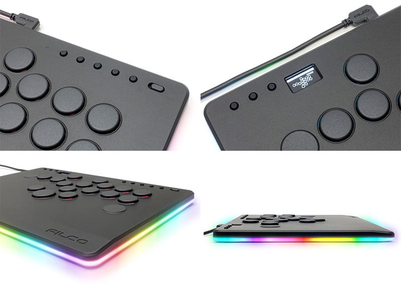 FILCO GRANPRO ITADAKI Gateron Low Profile 3.0 赤軸搭載 レバーレスアーケードコントローラー