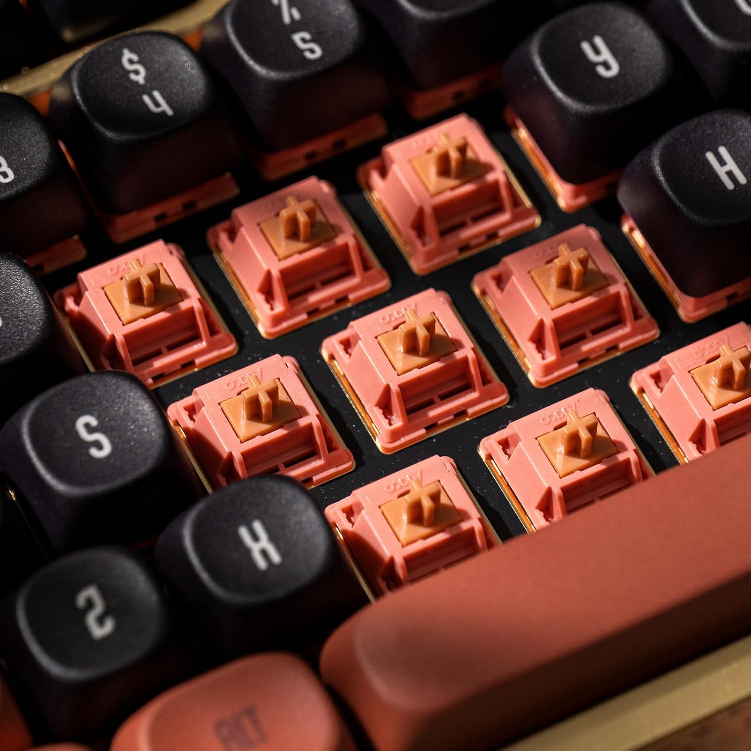 レッグウェア akko Akko Rosewood スイッチ 押下圧40gf リニア 5ピン 45個入り