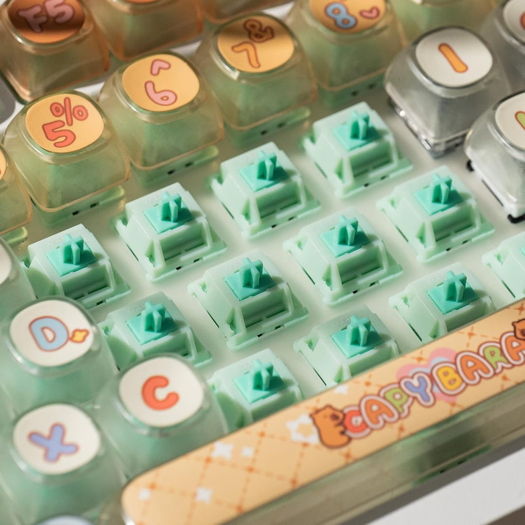 Akko Botany スイッチ 押下圧38gf リニア 5ピン 45個入り メカニカル キーボード用