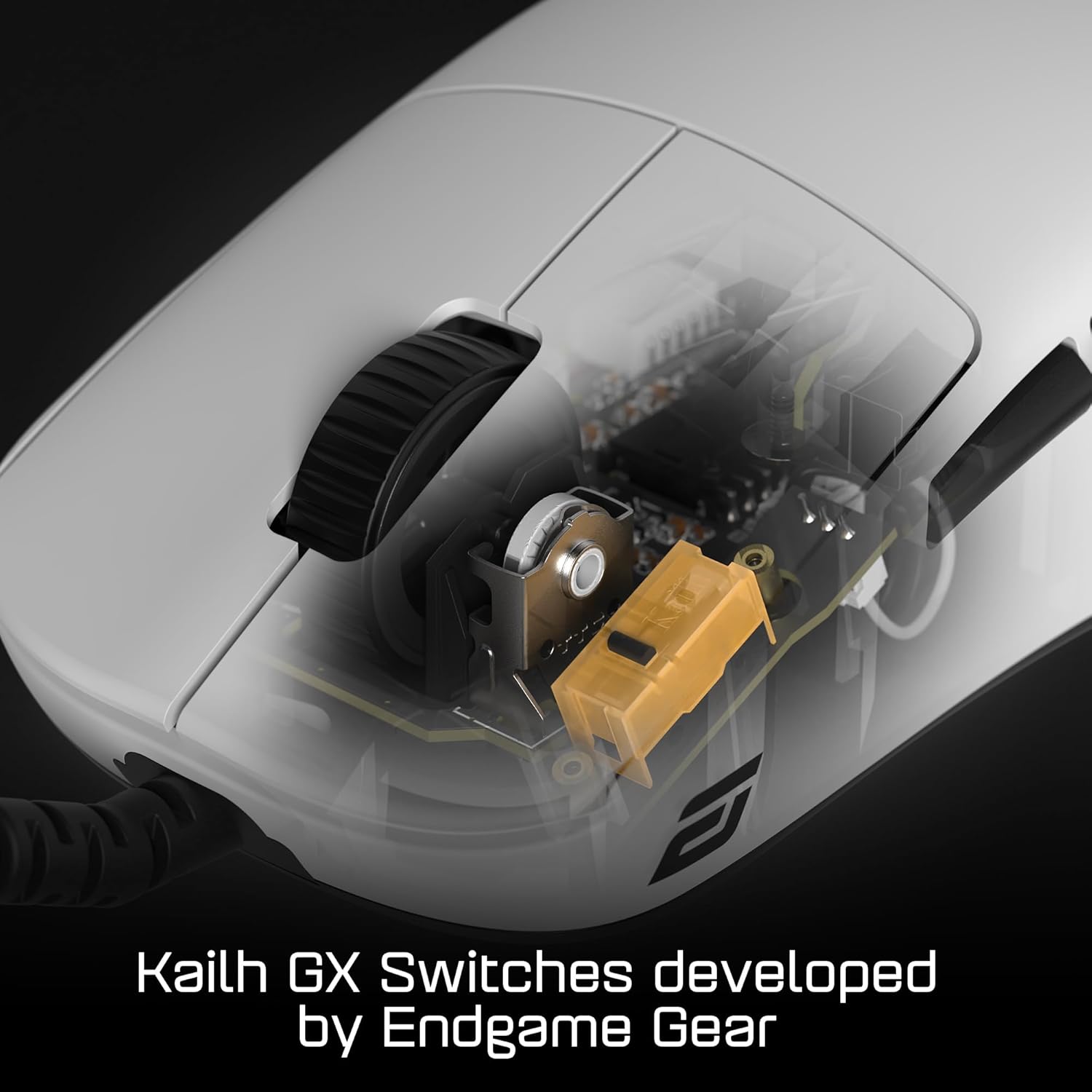 ENDGAME GEAR OP1 Gaming Mouse Flex Cord 5.0 パラコードケーブル