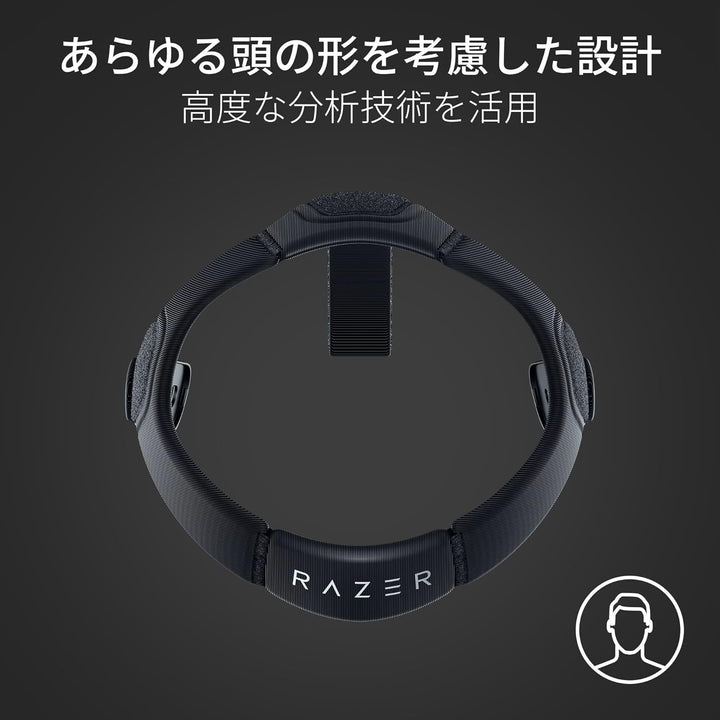 Razer Meta Quest 3 用 Adjustable Head Strap System エルゴノミック VR ヘッドストラップシステム