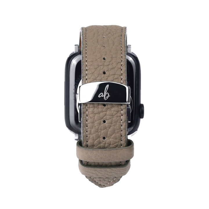 ABBI SIGNATURE Apple Watch 本革 交換ベルト シュランケンカーフバンド 日本製 for 49/46/45/44mm (Ultra2/1,Series10-1,SE)