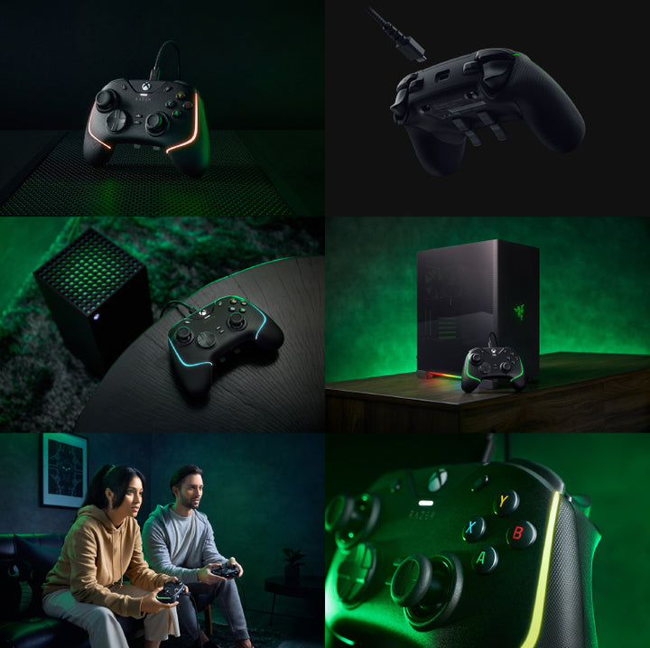 Razer Wolverine V2 Chroma Xbox Series X / S / One / PC (Windows 10) RGBライティング 対応 有線 ゲームパッド