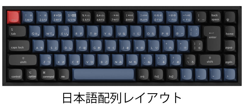 Keychron K6 Pro QMK/VIA Mac日本語配列 有線 / Bluetooth 5.1 ワイヤレス 両対応 テンキーレス  ホットスワップ Keychron K Pro 71キー RGBライト メカニカルキーボード