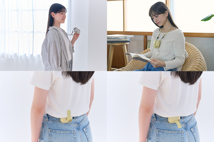 ELAiCE iFan Bodyblow 2S ベルト 首掛け 2wayコンパクトファン