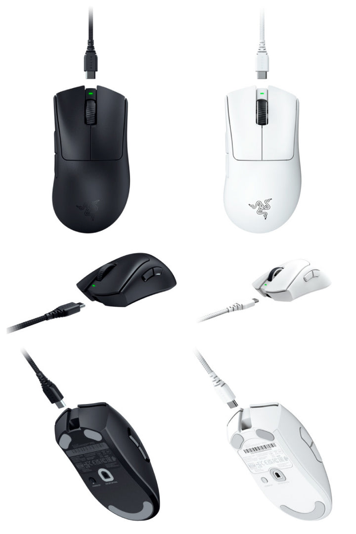 Razer DeathAdder V3 Pro 有線 / 2.4GHz ワイヤレス 両対応 エルゴノミックデザイン 超軽量ゲーミングマウス