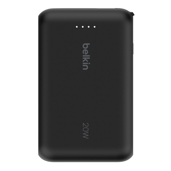 BELKIN BoostCharge 20W ケーブル内蔵 モバイルバッテリー 10000mAh PD対応