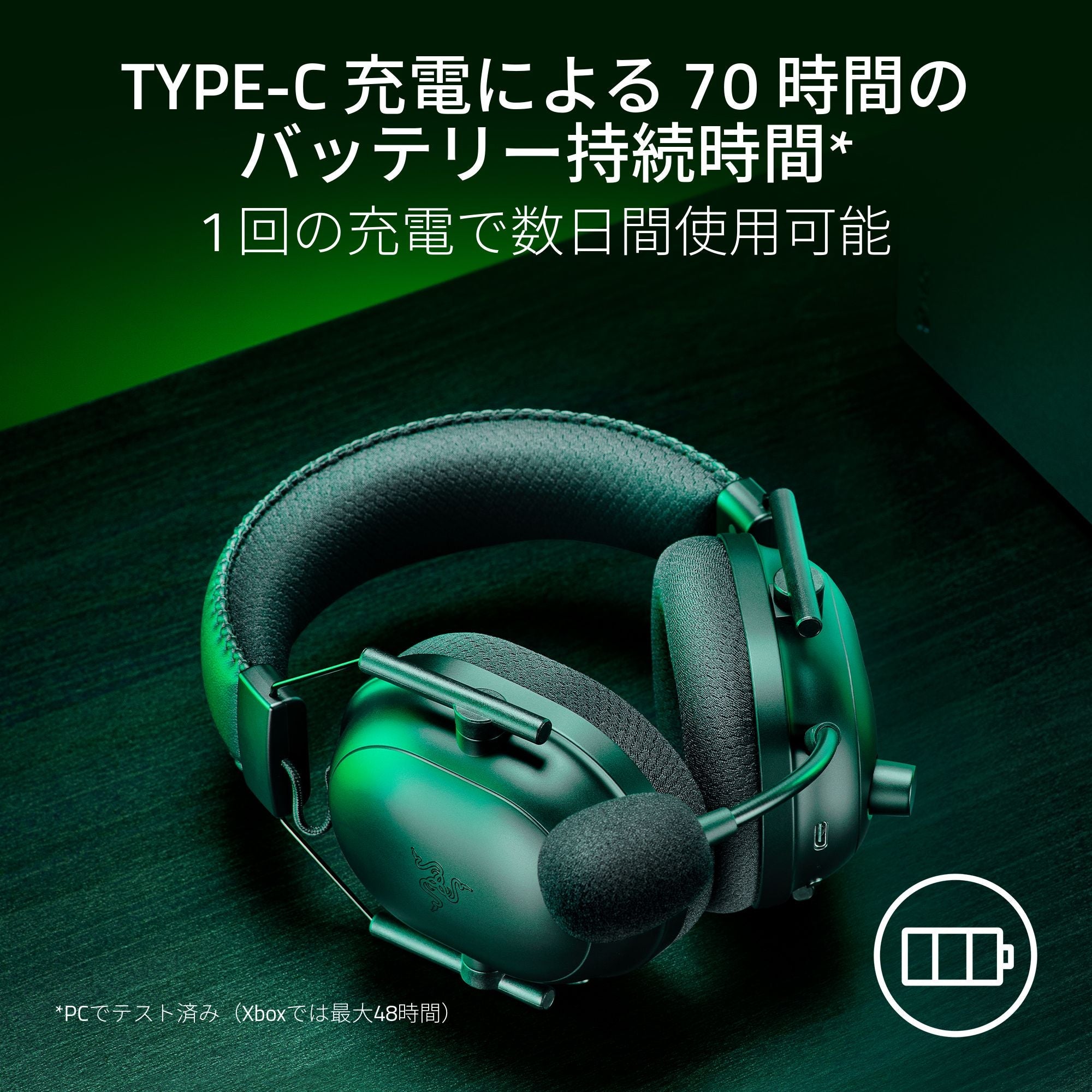 Amazon.co.jp: Razer ワイヤレス ゲーミングヘッドセット